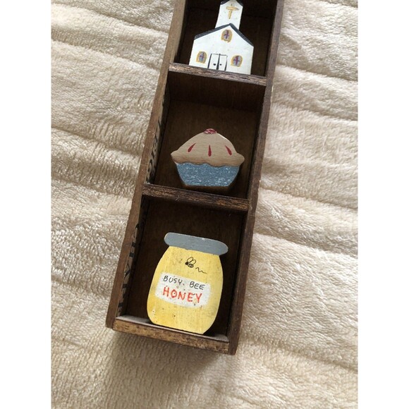 Back To School Teacher Theme Wooden Ruler Wall Decor 20” Folk Art - Picture 4 of 9